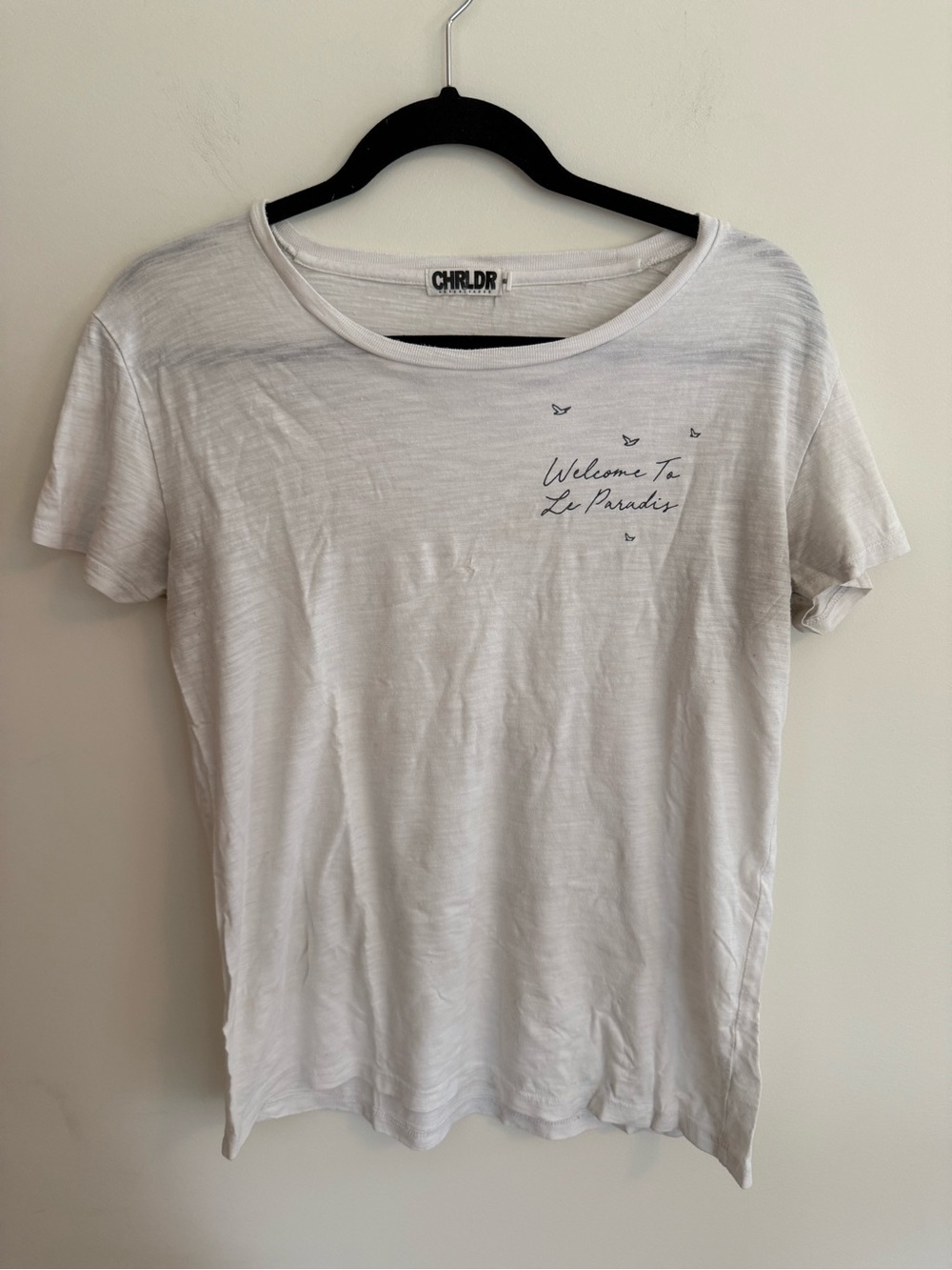 CHRLDR Cote D’Arzur “Welcome to Paradise” Crewneck Tee
